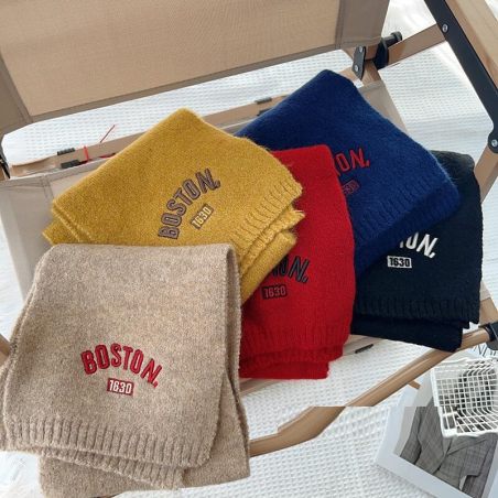 Komplet zimowy dziecięcy Boston 1630 – czapka i szalik | LeAnKa