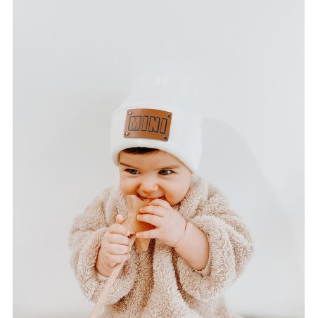 Czapka zimowa dla dzieci MINI – modna i ciepła czapka na zimę | LeAnKa