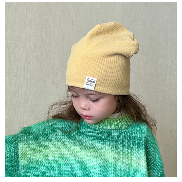 Czapka i komin dziecięcy bawełniany – zestaw unisex na jesień i zimę