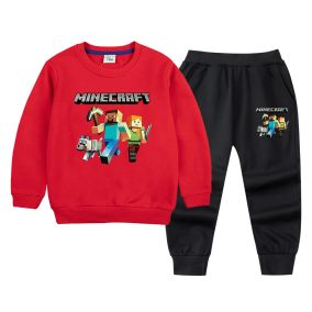 Komplet dla chłopca Minecraft – bluza i spodnie sportowe 5–9 lat | LeAnKa