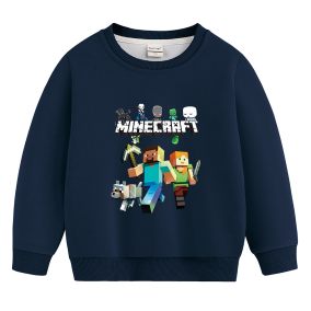 Bluza dla chłopca Minecraft 4–8 lat | Bawełniana bluza dziecięca z nadrukiem