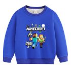 Bluza dla chłopca Minecraft 4–8 lat | Bawełniana bluza dziecięca z nadrukiem