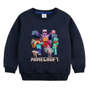 Bluzka chłopięca Minecraft – bawełniana bluza z nadrukiem | LeAnKa