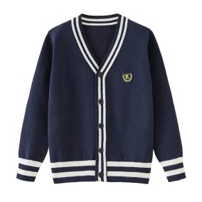 Kardigan dziecięcy LeAnKa – elegancki sweter szkolny unisex