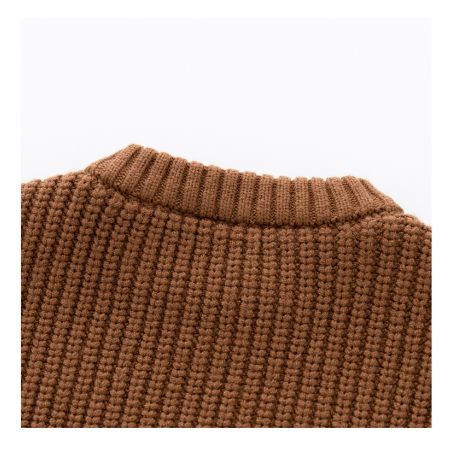 Sweter dziecięcy bawełniany oversize – kolorowy sweterek dla niemowląt i dzieci | LeAnKa