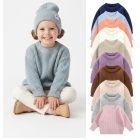 Sweter dziecięcy bawełniany oversize – kolorowy sweterek dla niemowląt i dzieci | LeAnKa