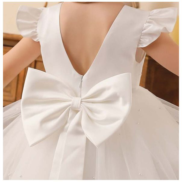 Sukienka wizytowa dziewczęca Princess Bow – elegancka tiulowa sukienka