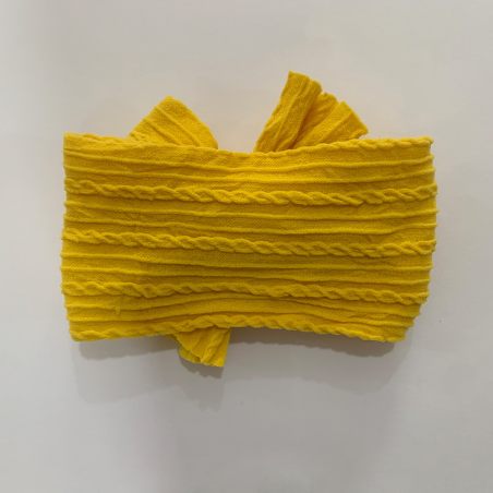Opaska niemowlęca z kokardą – kolorowe opaski dla dziewczynek | LeAnKa