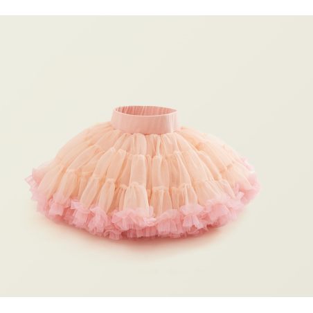 Spódniczka tiulowa dziewczęca ombre tutu Leanka – puszysta i elegancka